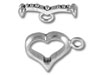 14mm x 19mm Heart Toggle