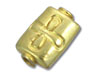 Vermeil Cross Spacer Bead