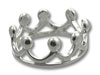 Crown Silver Ring