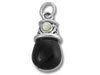Onyx, MOP Tear Drop Charm