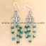 Turquoise Stone Dangle Earrings