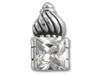 Square CZ Pendant