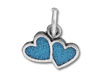 Sterling Silver Enamel Heart
