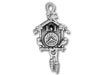 Sterling Silver Cuckoo Clock Charm
