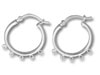 Silver 5 Loops Hoop Earring Finding