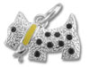Enamel Scotty Charm