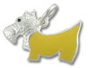 Enamel Scotty Dog Charm