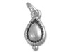 Sterling Silver Plain Tear Drop Charm