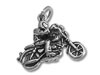 Motorcycle Rider Charm