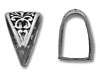Silver Design Bail for Thick Pendant