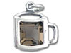 Cup of Coffee CZ Charm