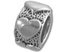 Heart Spacer Bead