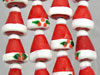 Santa Hat Glass Beads