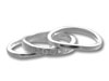 Three Silver Ring Set