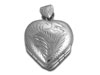 Sterling Silver Four Picture Heart Locket