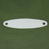 Silver 24mm Oval Stamping Blank