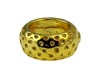 Round Dotted Vermeil Spacer Bead