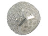 Clear CZ Silver Spacer Bead