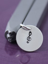 5mm Treble Clef Music Stamp Tool