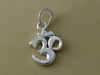 Sterling Silver Ohm Charm