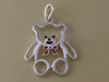 Cut Out Teddy Bear Charm