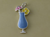 Enamel Tropical Drink Charm