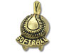 Gold Filled Softball Pendant
