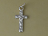 Silver Medium Crucfix Charm