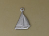 Silver Sailboat Charm