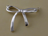 Large Ribbon Bow Link Charm
