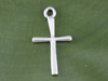 Small Thin Plain Cross Charm