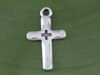 Plain Cross with Cross Charm