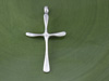 Large Plain Cross Pendant