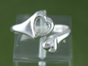 Two Hearts Adjustable Ring