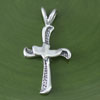 Design Dove Cross Charm Pendant