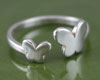 Butterflies Adjustable Ring