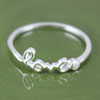 Sterling Silver Love Ring
