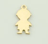 Gold Filled Boy Charm