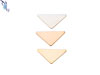 15mm x 8mm Triangle Stamping Blank