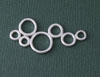 rling Silver Bubbles Link