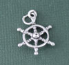 Sterling Silver Ship's Wheel
