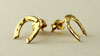 Gold Filled Horseshoe Post Earrings
