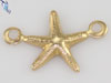 Gold Filled Starfish Link Connector