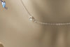 1.6mm flat cable chain, sterling silver, spring ring clasp
