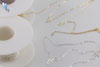 flat cable chain, gold filled, sterling silver, 1.5mm, jewelry findings, jewelry making