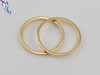 Gold Plated over Sterling 1mm Ring