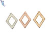 Open Diamond Shape Charm