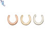 Horseshoe Stamping Blank, sterling silver, gold filled, rose gold filled
