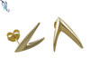 Gold Filled Small V Earrings