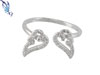 Angel Wing Adjustable Ring